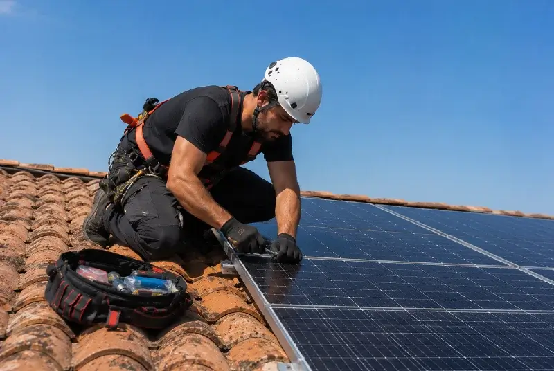 Maintenance et monitoring de panneaux solaires à Nézignan-l'Évêque